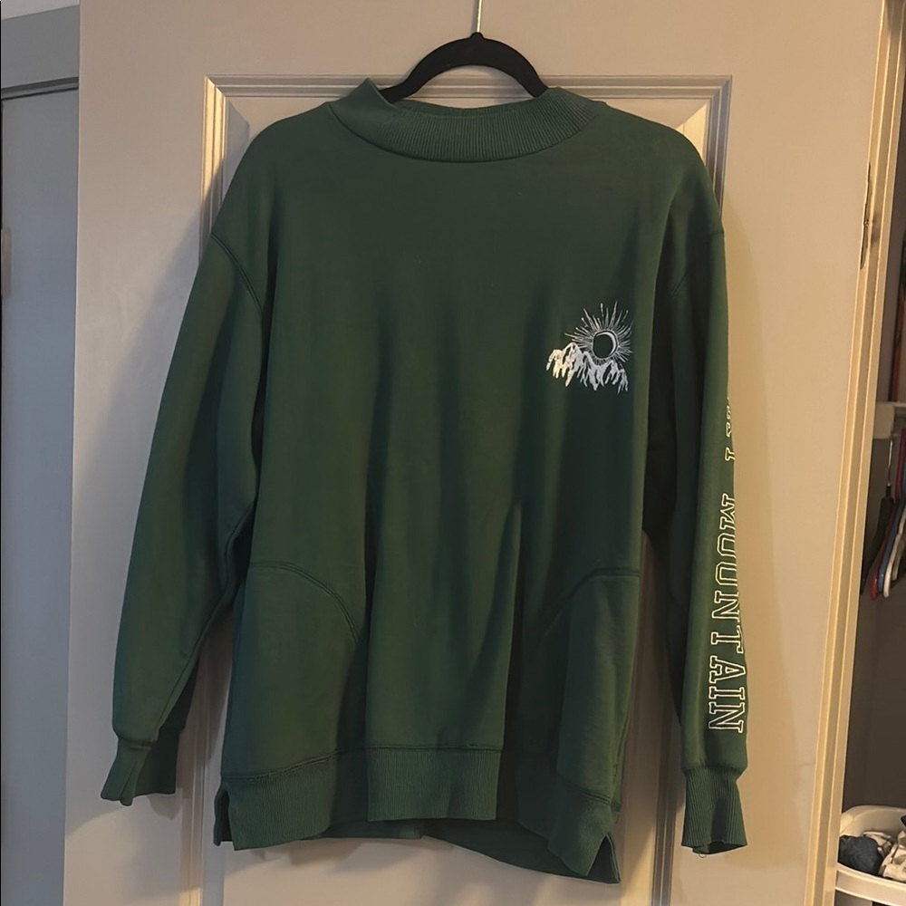 Green Juniors Sweater